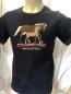 Preview: S & P Kinder Kurzarm-Shirt Rot und Dunkelblau mit Pferdemotiv