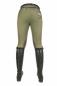 Preview: HKM Reithose -Polo classic-, Alos Kniebesatz   Olive Gr. 46