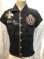 Preview: HV Polo Kurzarm Bluse Salvo dunkelblau Gr. S