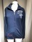 Preview: HV Polo Damen Sweatjacke Eton dunkelblau oder dunkelrot