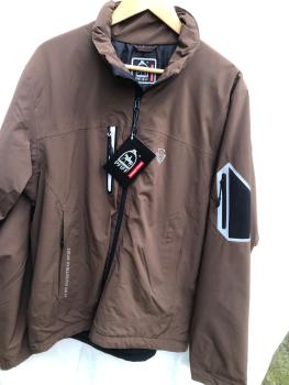 Pfiff Herren Softshelljacke dunkelbraun  Gr. L