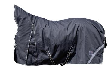 HKM Highneckdecke -Innsbruck- 1200D mit Polarfleece schwarz 125 cm und 135 cm
