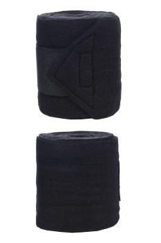 HKM Fleecebandagen dunkelgrau 4er Set 300 cm