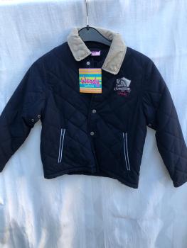 Wendy Steppjacke Kinder dunkelblau Gr. 128 und 140
