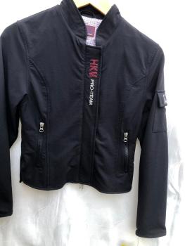 Preview: HKM Softshelljacke Pro Team schwarz oder rot