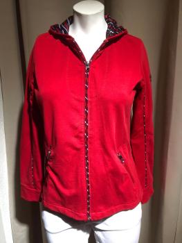 HKM Sweatjacke Pro Team rot