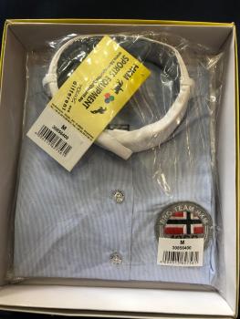 HKM Turnierbluse Damen Pro Team Kurzarm kariert Gr. XS, M