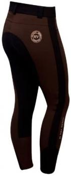 HV Polo Reithose Vollbesatz Sarita Braun/schwarz Gr. 84