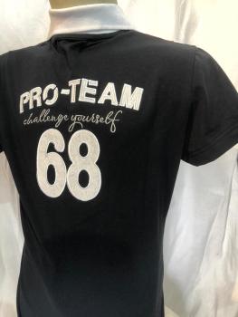 Preview: HKM Poloshirt Kurzarm Damen pro Team farbig Gr. XXS