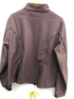 Preview: HKM Softshelljacke Braun Gr. XXL
