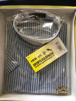 HKM Turnierbluse Damen Langarm kariert
