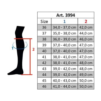 Preview: HKM Lederstiefel -Valencia-, Höhe 47 Wade 37-40 cm Gr. 40 schwarz