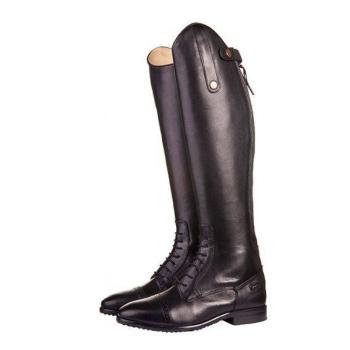 HKM Lederstiefel -Valencia-, Höhe 47 Wade 37-40 cm Gr. 40 schwarz