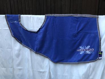 Equitheme Ausreitdecke Fleece Hickstead Mittelblau 140 cm
