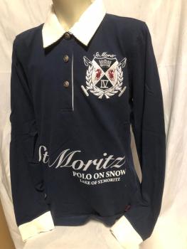 Preview: HV Polo Poloshirt Langarm Puga