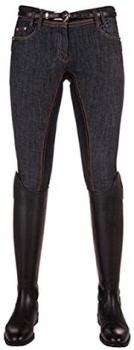 HKM Reithose Laser Country Life Vollbesatz Jeans Gr. 36
