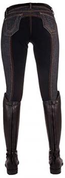 Preview: HKM Reithose Laser Country Life Vollbesatz Jeans Gr. 36
