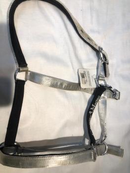 HKM Halfter CM Fashion-Palermo- weich unterlegt Silber Full