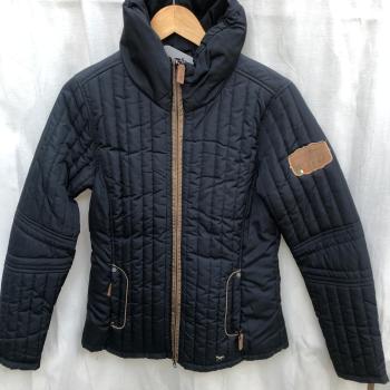 HKM Lauria Garelli Steppjacke Champagne dunkelblau Gr. S und L