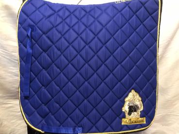 HKM Schabracke Glöökler Mittelblau Dressur