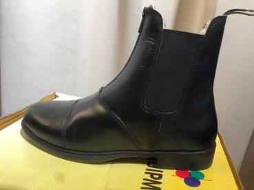 Preview: HKM Jodhpurschuh Reißverschluß mit Teddyfutter schwarz Gr. 37