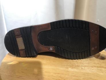 Preview: HKM Reitstiefelette  mit Teddyfutter schwarz