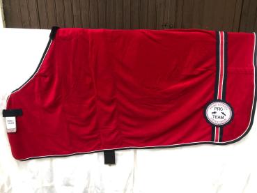 HKM Abschwitzdecke Pro Team Rot 135 cm