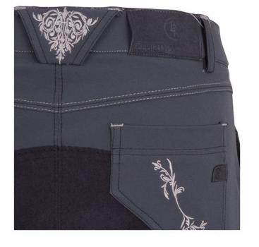 Preview: BR Reithose Vollbesatz Mabel Grau Gr. 36, 42