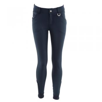 BR Reithose  Mirthe Kinder Silikon-Vollbesatz Navy Gr. 164