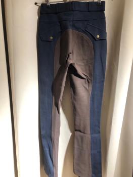 Preview: BR Jodhpurreithose Navy Gr. 38 und 44