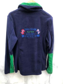 Preview: HKM Fleecejacke Pro Team dunkelblau Gr. XL