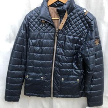 HKM CM Fashion Steppjacke Silver Stream dunkelblau Gr. S und L