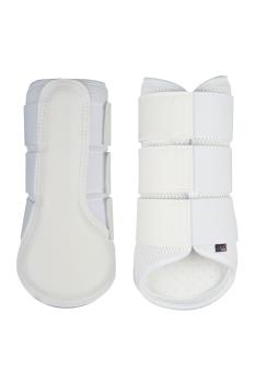 Preview: HKM Gamaschen -Breath- Gr. M weiß und Braun