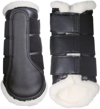 Preview: HKM Gamaschen Comfort schwarz