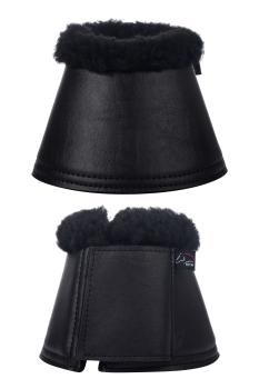 HKM Hufglocken -Comfort- mit Polsterung schwarz Gr. L