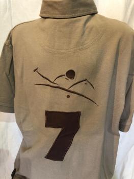 Preview: Equitheme Herren Poloshirt Plain Leinen Gr. L und XXL