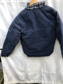 Preview: Equitheme Winterblouson Monaco  Blau Gr. XS und S