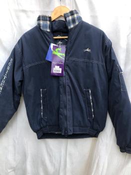 Equitheme Winterblouson Monaco  Blau Gr. XS und S