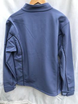 Preview: Equitheme Softshelljacke hellblau Gr. XL