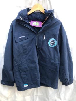 Equitheme Winterparka "Normandie"  3in1 dunkelblau Gr. S