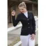 Preview: EQUI-THÈME „Soft Classic“ Turnierjacke Damen schwarz Gr. 36 , 42