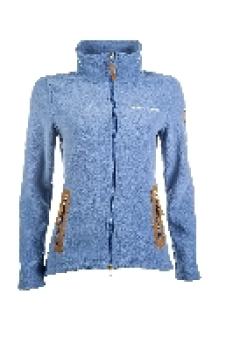 HKM Doppelfleecejacke -Roma-   hellblau Gr. L