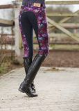 Preview: HKM Reithose -Paris print - 1/1 Alos Besatz  Gr. 80