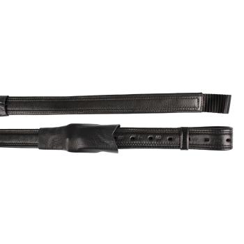 HKm Dressur Steigbügelriemen Mono 70 cm schwarz
