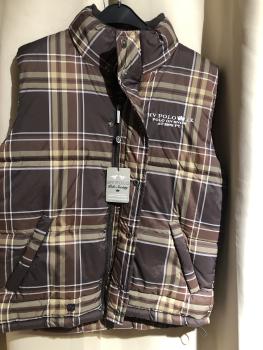 HV Polo Reitweste Zeneto Gr. S Check Brown Men