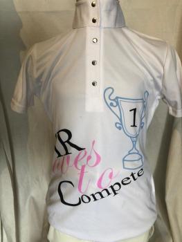 Imperial Riding Turniershirt kurzarm Miami  weiß Gr. 164