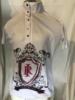 Imperial Riding Turniershirt kurzarm New York weiß Gr. 164