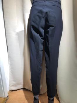 Preview: Imperial Softshell Reithose schwarz Crystal Vollbesatz Gr. 44