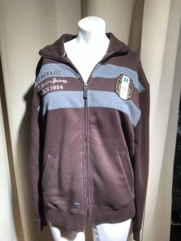 HV Polo Herren Sweatjacke Marcos braun