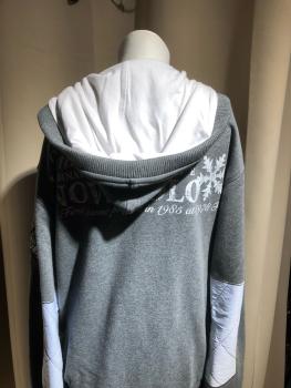 Preview: HV Polo Herren Sweatjacke Newton Grau